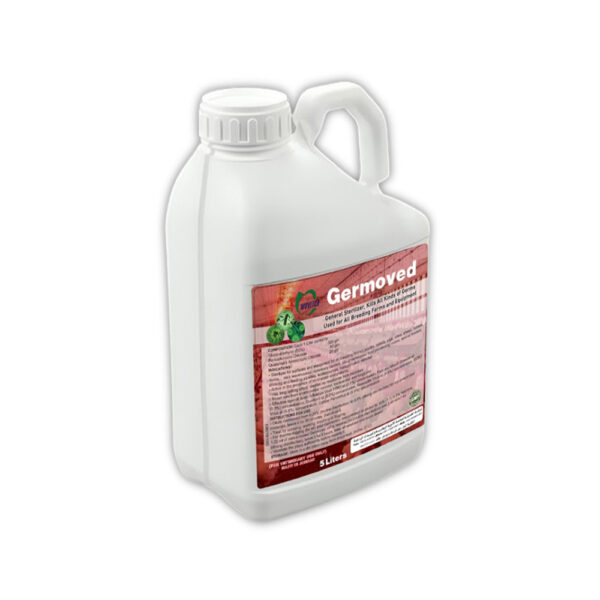 Germoved - Glutaraldehyde , Benzalkonium Chloride , Quaternary Amonium salt