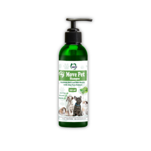 Move Pet Shampoo - Vitamin E , AloeVera extract , Dexpanthenol